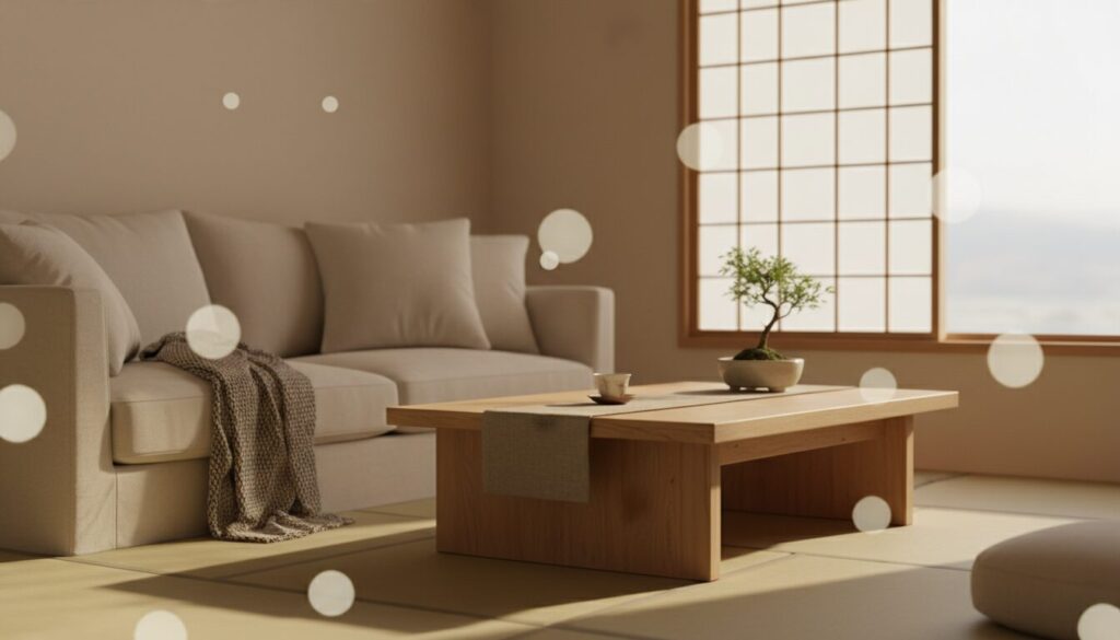 découvrez comment créer une ambiance épurée et naturelle pour transformer un petit espace de vie en un havre de sérénité et de bien-être.