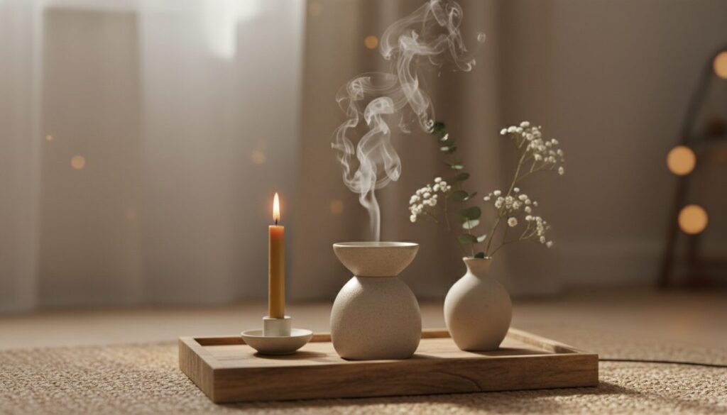 découvrez comment intégrer un rituel aromatique simple et élégant dans votre routine matinale pour commencer la journée avec douceur et bien-être.