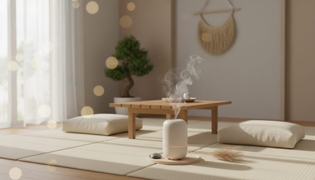 découvrez comment créer une atmosphère apaisante chez vous grâce à l'aromathérapie domestique, en utilisant des huiles essentielles pour favoriser la détente et le bien-être.