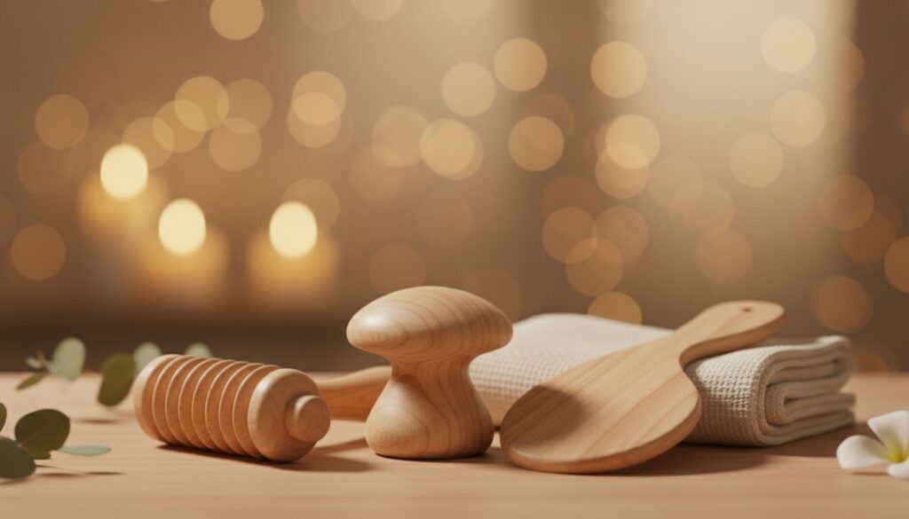 découvrez la madérothérapie, une technique naturelle de bien-être utilisant le massage en bois pour stimuler la relaxation, améliorer la circulation et sculpter votre corps en douceur.