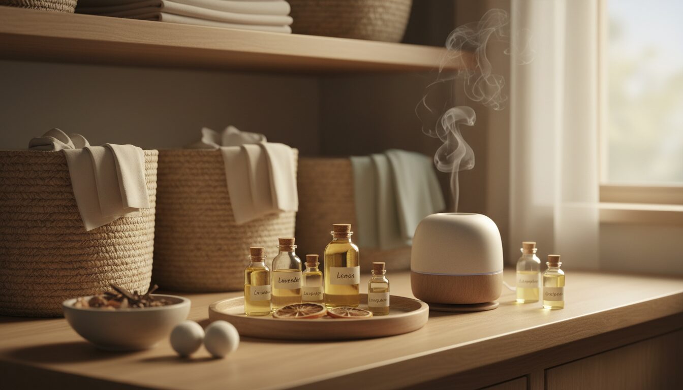 découvrez comment utiliser les huiles essentielles pour parfumer naturellement votre linge à la maison, une méthode simple et écologique pour des vêtements frais et délicatement parfumés.