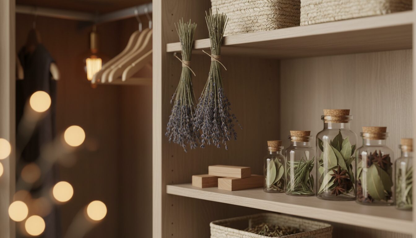 découvrez des astuces naturelles simples et efficaces pour parfumer agréablement votre armoire et garder vos vêtements frais et délicatement parfumés.